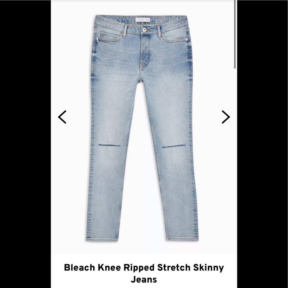 Original pair of unworn Topman jeans. Brand new
